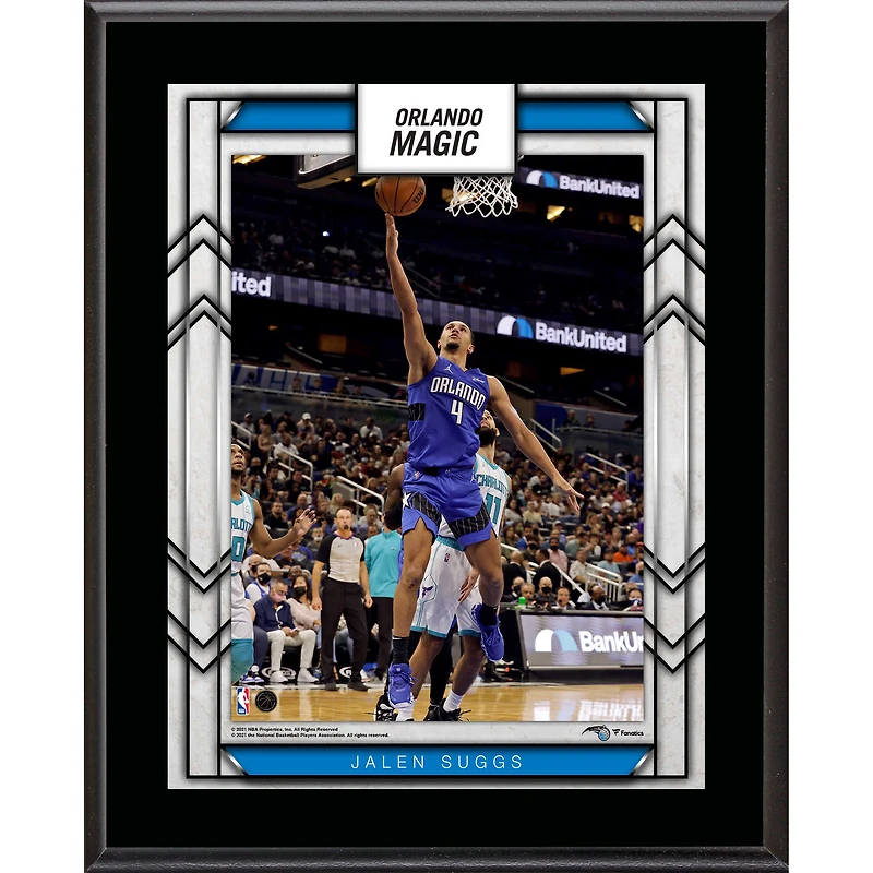 Jalen Suggs Orlando Magic 10.5'' x 13'' Sublimated Player Plaque