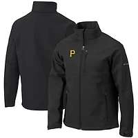 Men's Columbia Black Pittsburgh Pirates Ascender Full-Zip Jacket