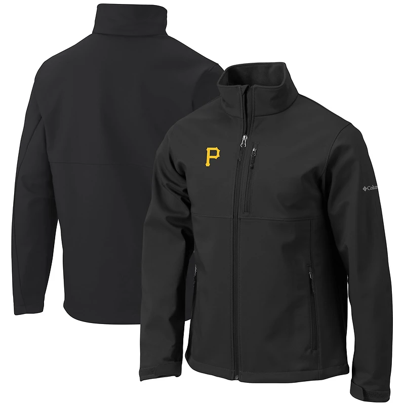 Men's Columbia Black Pittsburgh Pirates Ascender Full-Zip Jacket