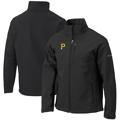 Men's Columbia Black Pittsburgh Pirates Ascender Full-Zip Jacket