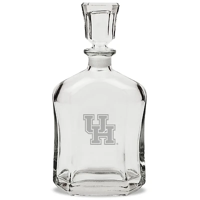 Houston Cougars 23.75oz. Crystal Whiskey Decanter