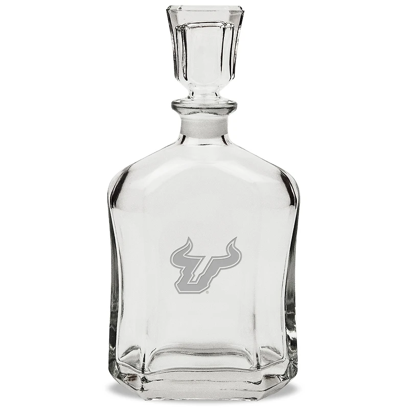 South Florida Bulls 23.75oz. Crystal Whiskey Decanter