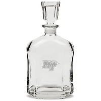 MTSU Blue Raiders 23.75oz. Crystal Whiskey Decanter
