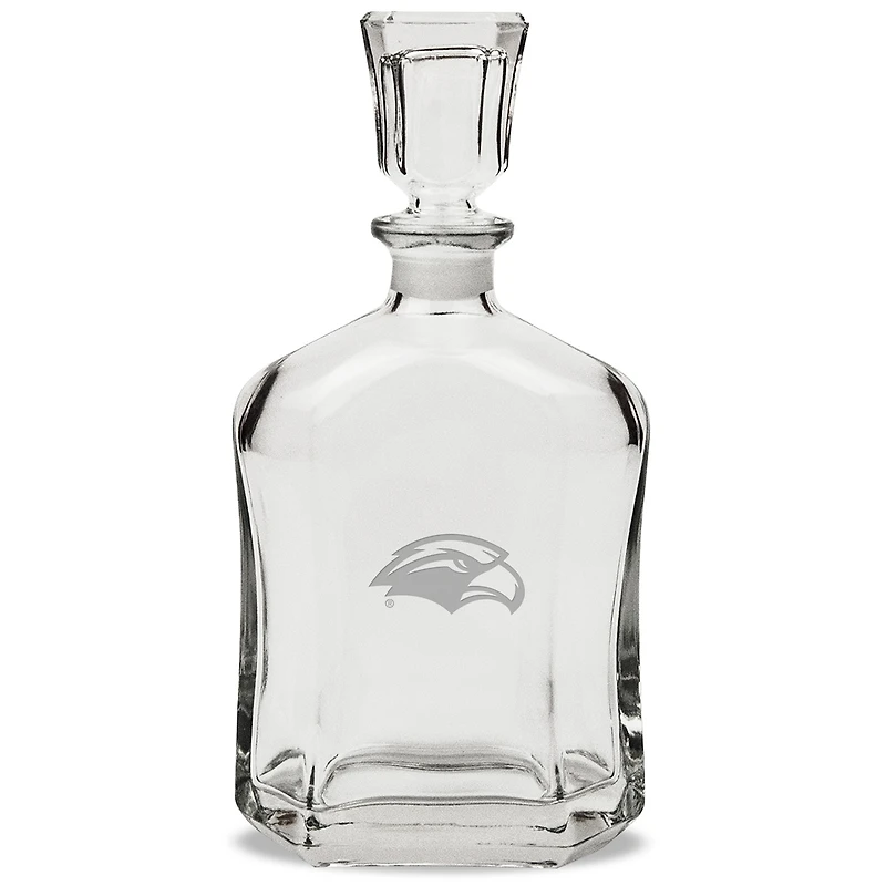 Southern Miss Golden Eagles 23.75oz. Crystal Whiskey Decanter