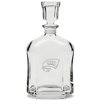 Western Kentucky Hilltoppers 23.75oz. Crystal Whiskey Decanter