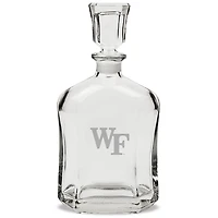 Wake Forest Demon Deacons 23.75oz. Crystal Whiskey Decanter