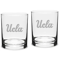 UCLA Bruins 14oz. 2-Piece Classic Double Old-Fashioned Glass Set