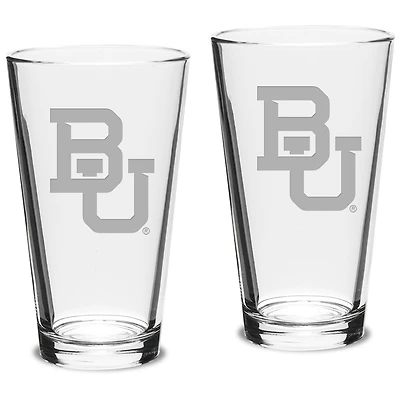 Baylor Bears 16oz. 2-Piece Classic Pub Glass Set