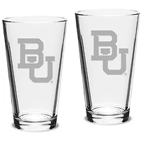 Baylor Bears 16oz. 2-Piece Classic Pub Glass Set