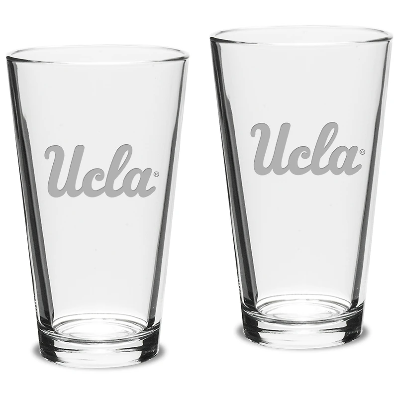 UCLA Bruins 16oz. 2-Piece Classic Pub Glass Set