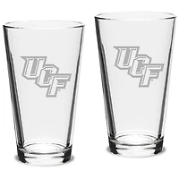 UCF Knights 16oz. 2-Piece Classic Pub Glass Set