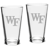 Wake Forest Demon Deacons 16oz. 2-Piece Classic Pub Glass Set