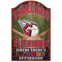 WinCraft Cleveland Guardians 11'' x 17'' Americana Wood Sign