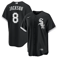 Men's Nike Bo Jackson Black Chicago White Sox Alternate 2 Replica Jersey