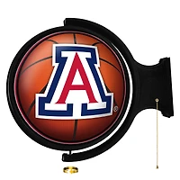 Arizona Wildcats Basketball 21'' x 23'' Rotating Lighted Wall Sign