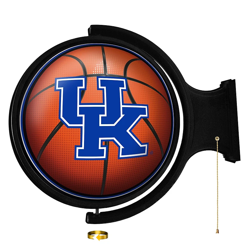 Kentucky Wildcats Basketball 21'' x 23'' Rotating Lighted Wall Sign