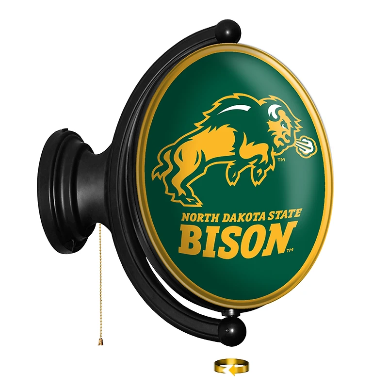 NDSU Bison 21'' x 23'' Rotating Lighted Wall Sign