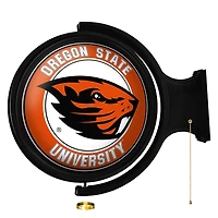 Oregon State Beavers Team Logo 21'' x 23'' Rotating Lighted Wall Sign