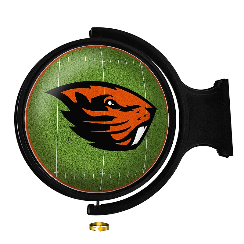 Oregon State Beavers Football 21'' x 23'' Rotating Lighted Wall Sign