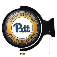 Pitt Panthers Team Logo 21'' x 23'' Rotating Lighted Wall Sign