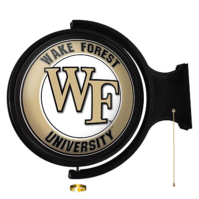 Wake Forest Demon Deacons Team Logo 21'' x 23'' Rotating Lighted Wall Sign