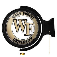 Wake Forest Demon Deacons Team Logo 21'' x 23'' Rotating Lighted Wall Sign
