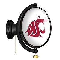 Washington State Cougars Logo 21'' x 23'' Rotating Lighted Wall Sign