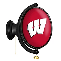 Wisconsin Badgers 21'' x 23'' Rotating Lighted Wall Sign