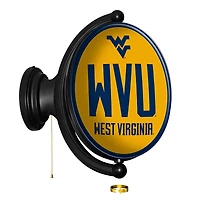 West Virginia Mountaineers Logo 21'' x 23'' Rotating Lighted Wall Sign