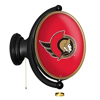 Ottawa Senators 21'' x 23'' Rotating Lighted Wall Sign