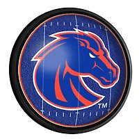 Boise State Broncos Football 18'' Round Slimline Illuminated Wall Sign