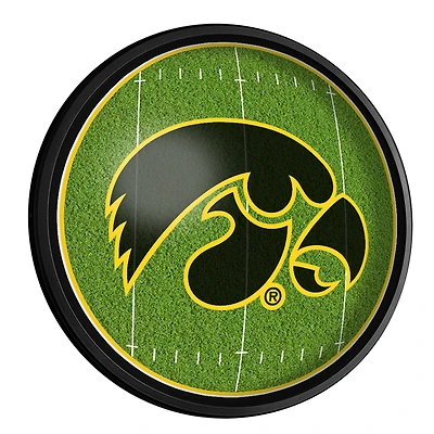 Iowa Hawkeyes Football 18'' Round Slimline Illuminated Wall Sign