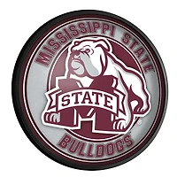 Mississippi State Bulldogs Mascot 18'' Round Slimline Illuminated Wall Sign