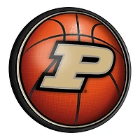 Purdue Boilermakers Basketball 18'' Round Slimline Illuminated Wall Sign