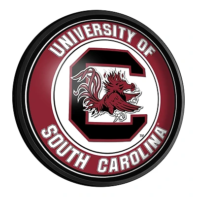South Carolina Gamecocks 18'' Round Slimline Illuminated Wall Sign