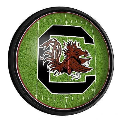 South Carolina Gamecocks Football 18'' Round Slimline Illuminated Wall Sign