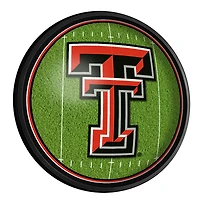 Texas Tech Red Raiders Football 18'' Round Slimline Illuminated Wall Sign