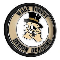 Wake Forest Demon Deacons 18'' Round Slimline Illuminated Wall Sign