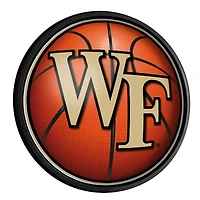 Wake Forest Demon Deacons Basketball 18'' Round Slimline Illuminated Wall Sign