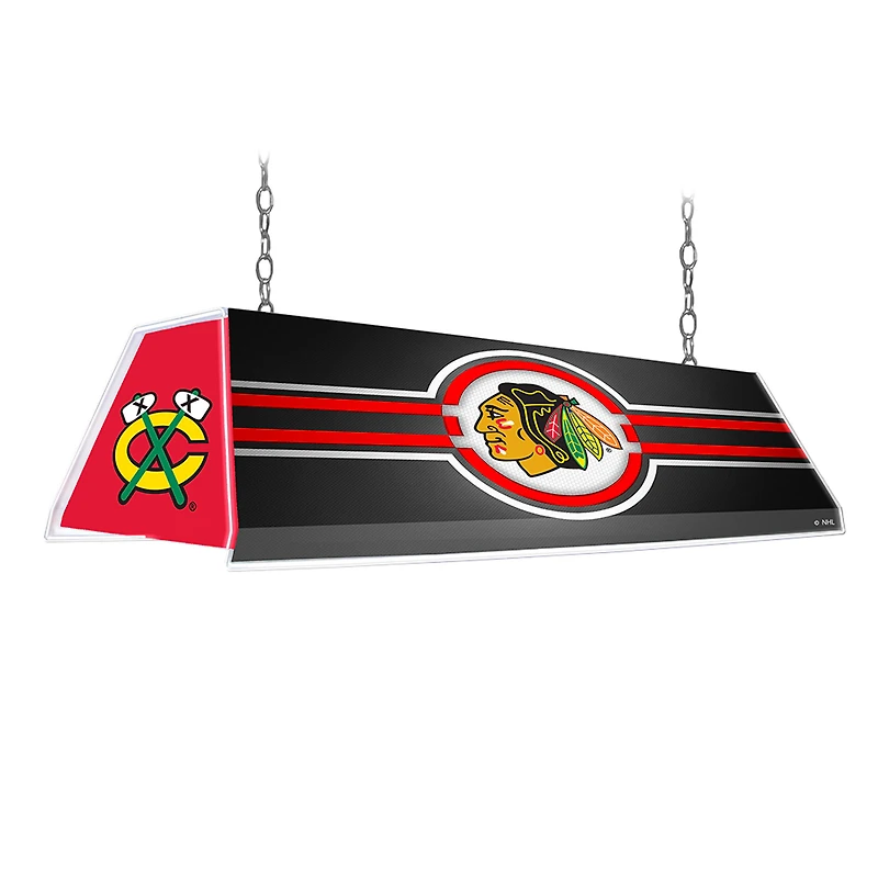 Chicago Blackhawks 46'' x 13.5'' Pool Table Light