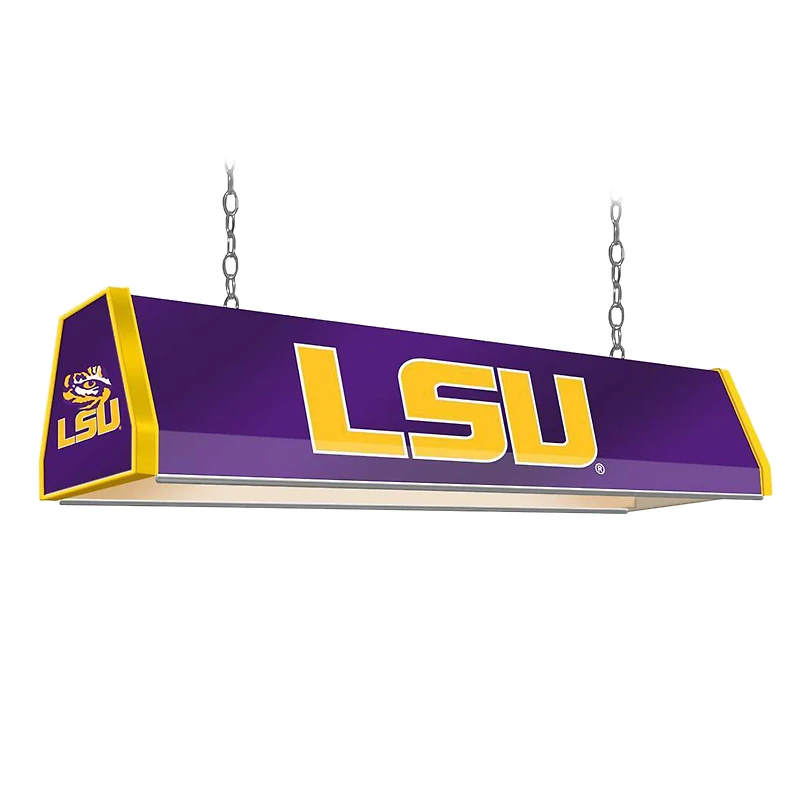 LSU Tigers 38.5'' x 10.75'' Pool Table Light