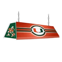 Miami Hurricanes 46'' x 13.5'' Pool Table Light