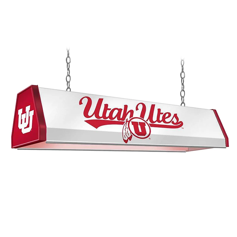 Utah Utes 38.5'' x 10.75'' Pool Table Light