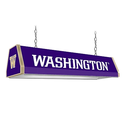 Washington Huskies Logo 38.5'' x 10.75'' Pool Table Light
