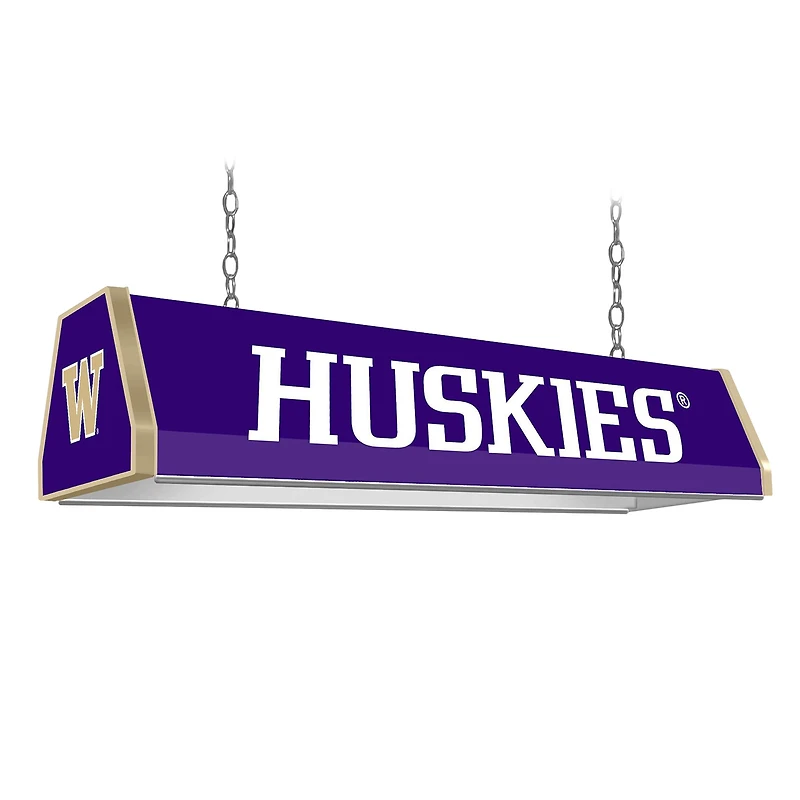 Washington Huskies Wordmark 38.5'' x 10.75'' Pool Table Light
