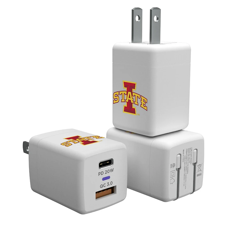 Iowa State Cyclones USB A/C Charger