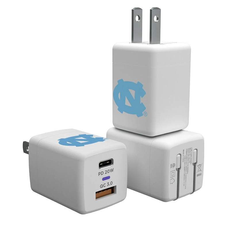 North Carolina Tar Heels USB A/C Charger