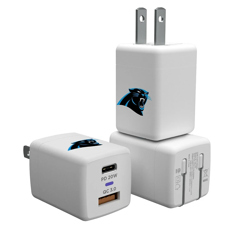 Carolina Panthers USB A/C Charger