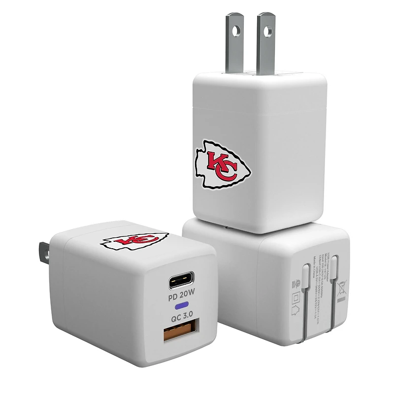 Kansas City Chiefs USB A/C Charger