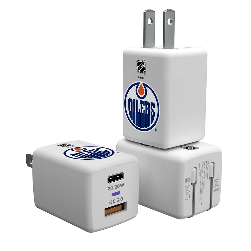 Edmonton Oilers USB A/C Charger